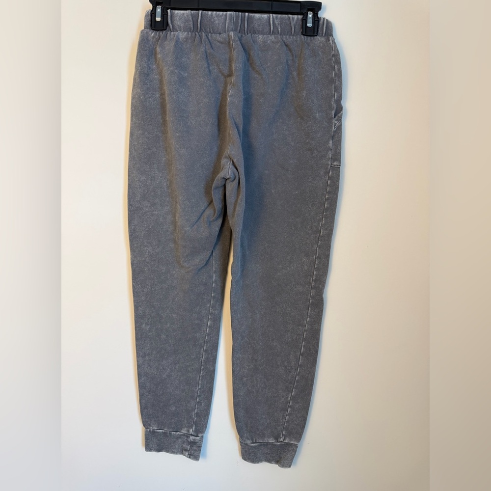 Caution to the Wind Joggers Women’s Size Small Gray Drawstring Sweatpants - Picture 5 of 10